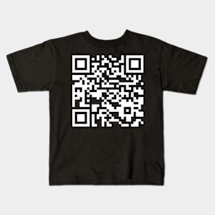 Trump Dance QR Code Kids T-Shirt